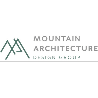 Mountain Architecture Design Group Logo Logo that reads Mountain Architecture Design Group